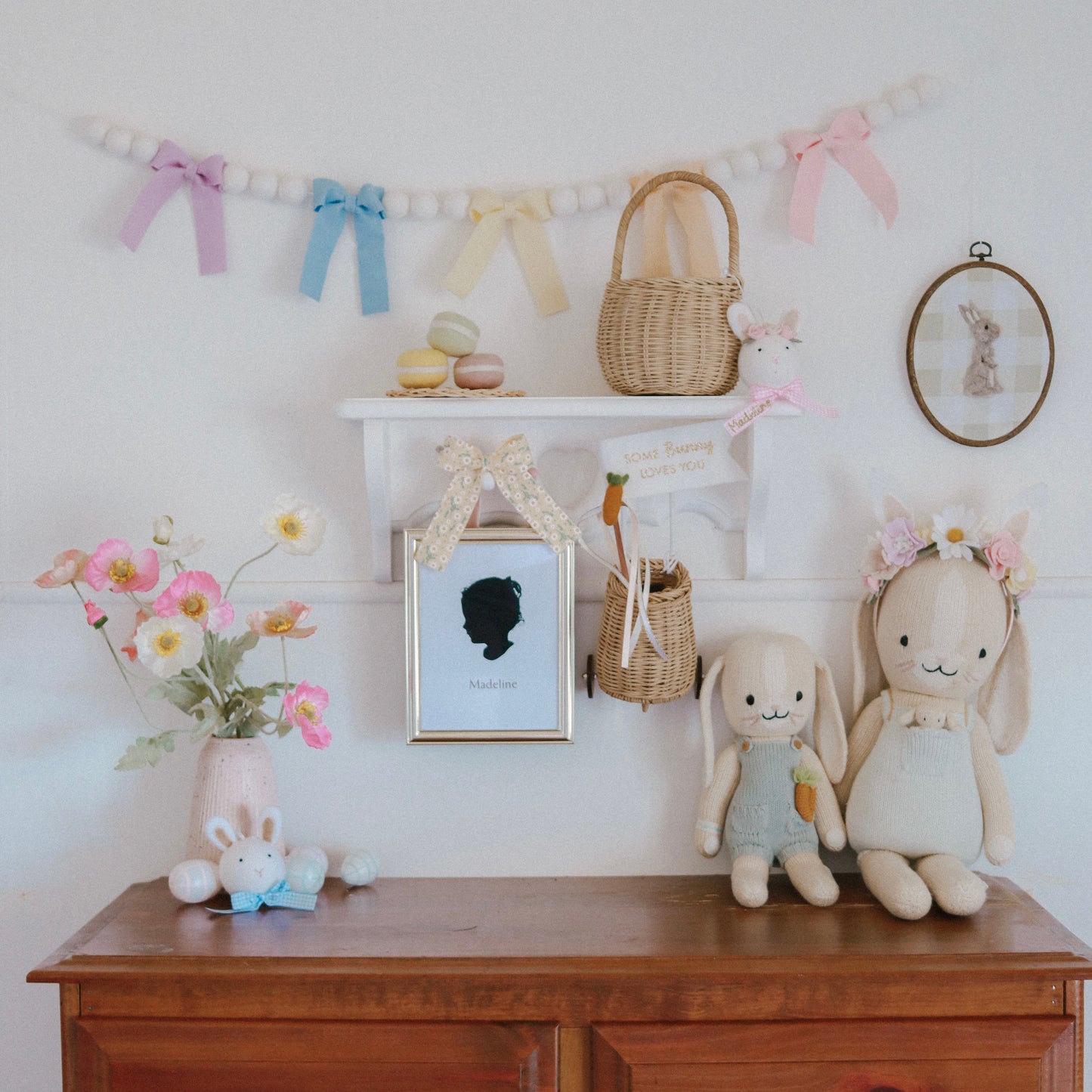 Bow Garland - Pastel