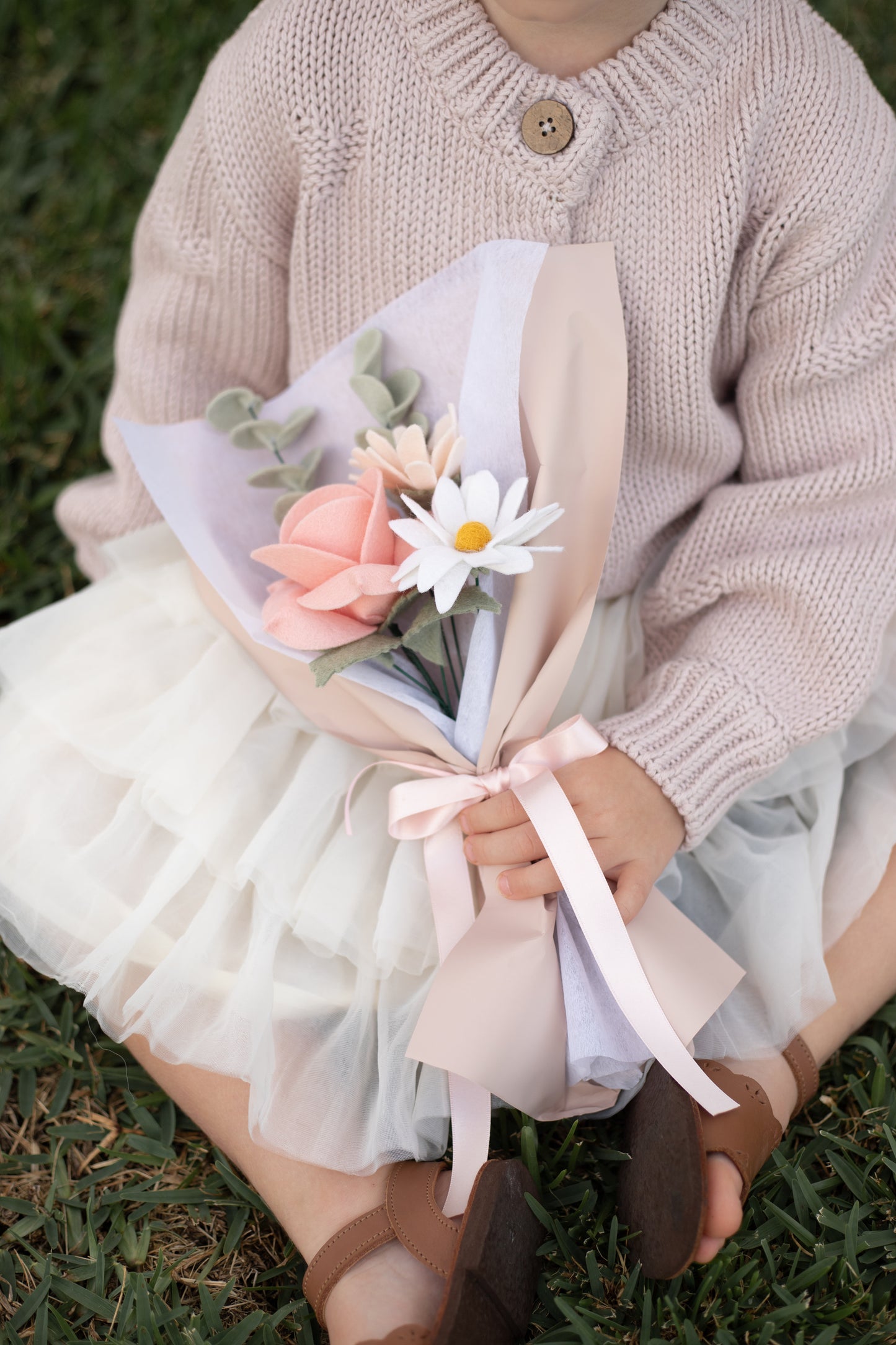 Everlasting Felt Flower Bouquet