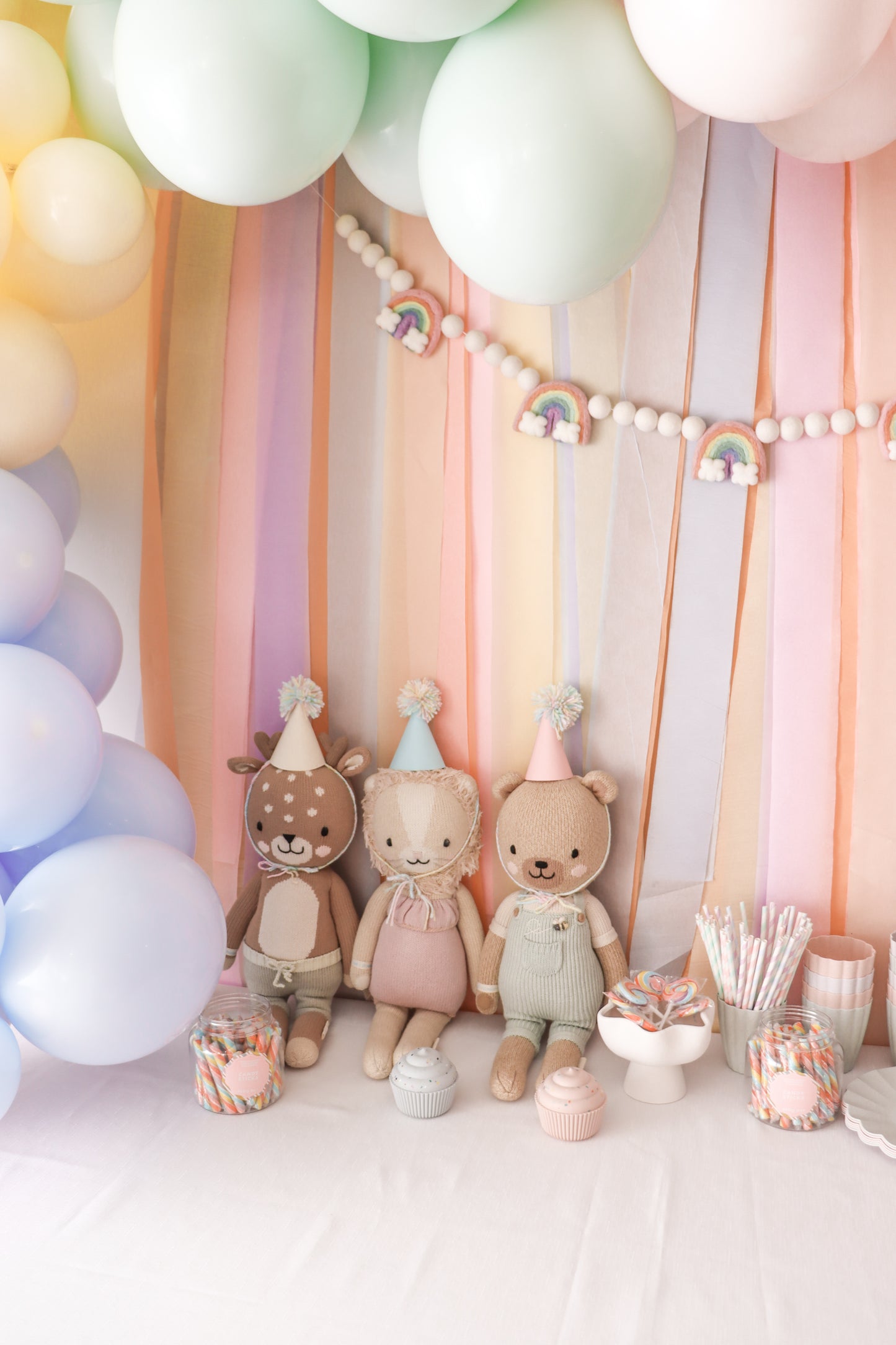 Simple Rainbow Garland
