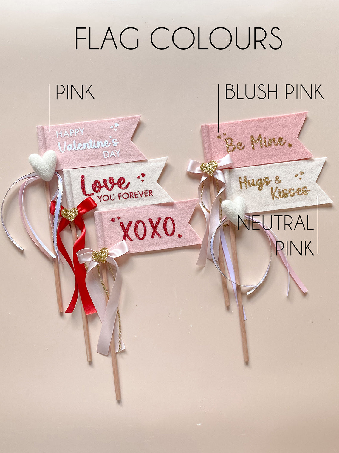 Valentine's Flag Wand | Design Your Own
