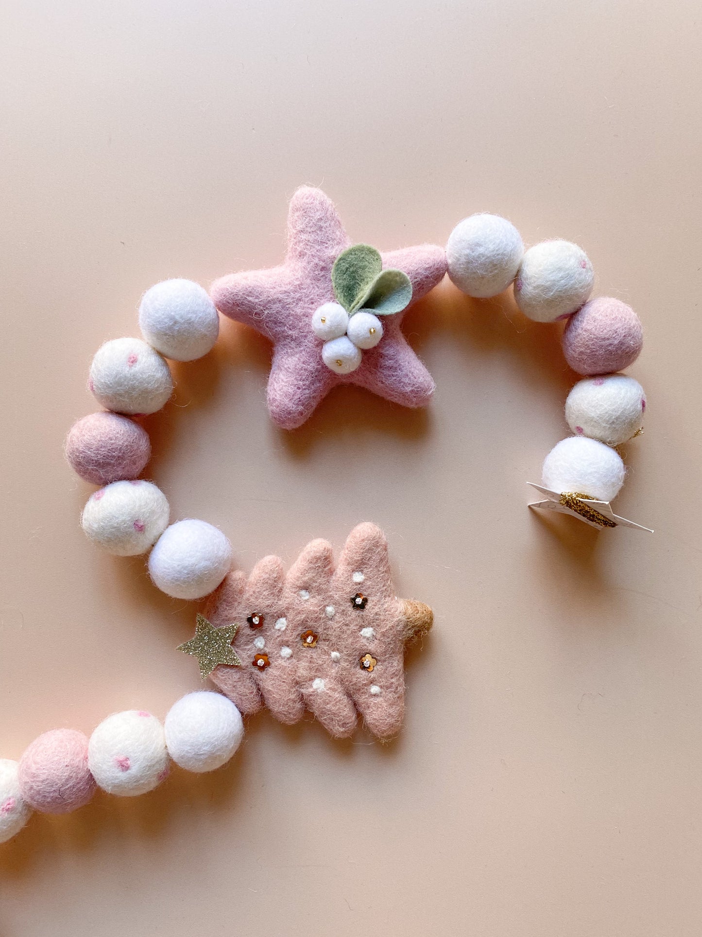 The Ultimate Christmas Garland - Pink