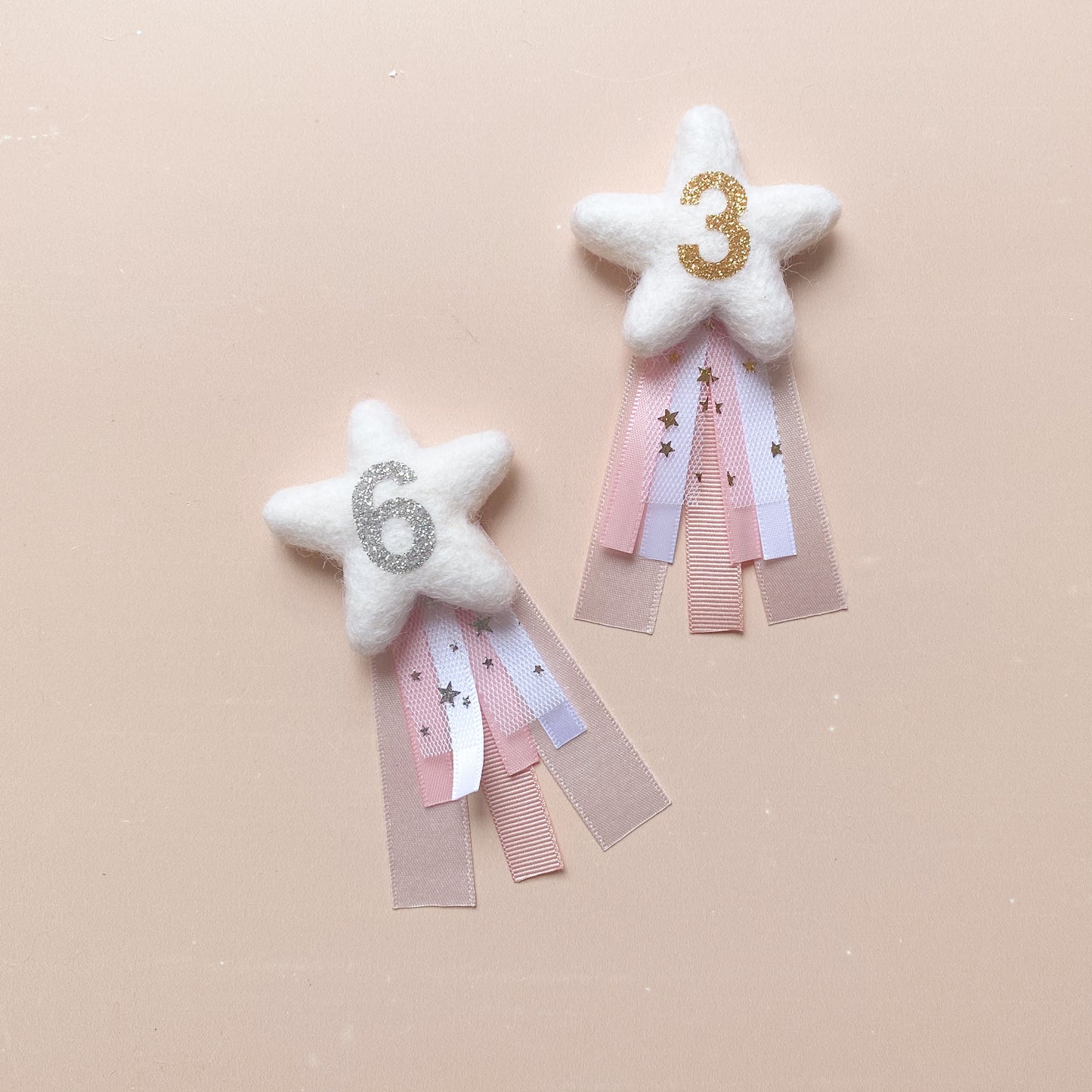 star birthday age badge