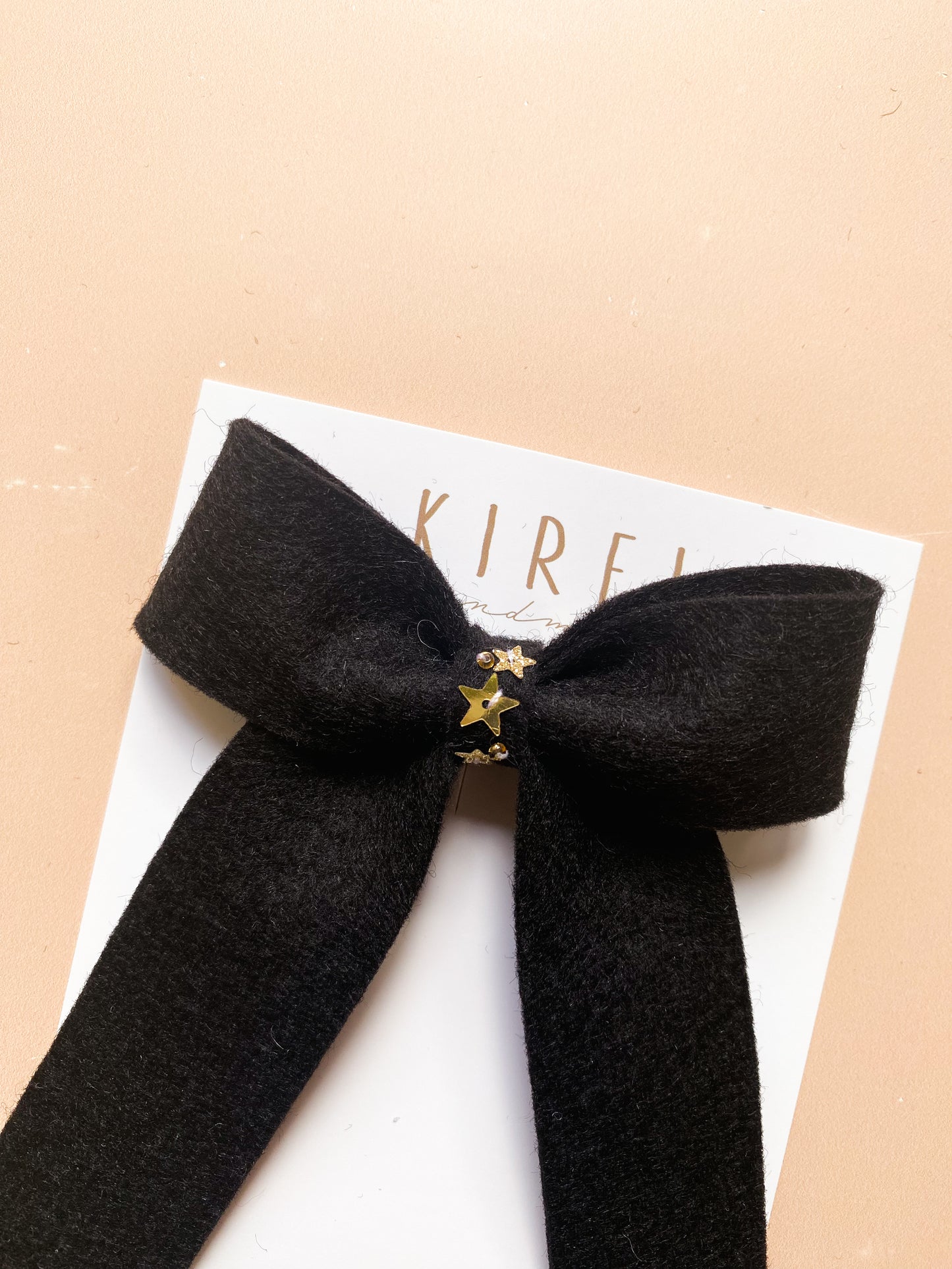 Halloween Bow Hair Clip