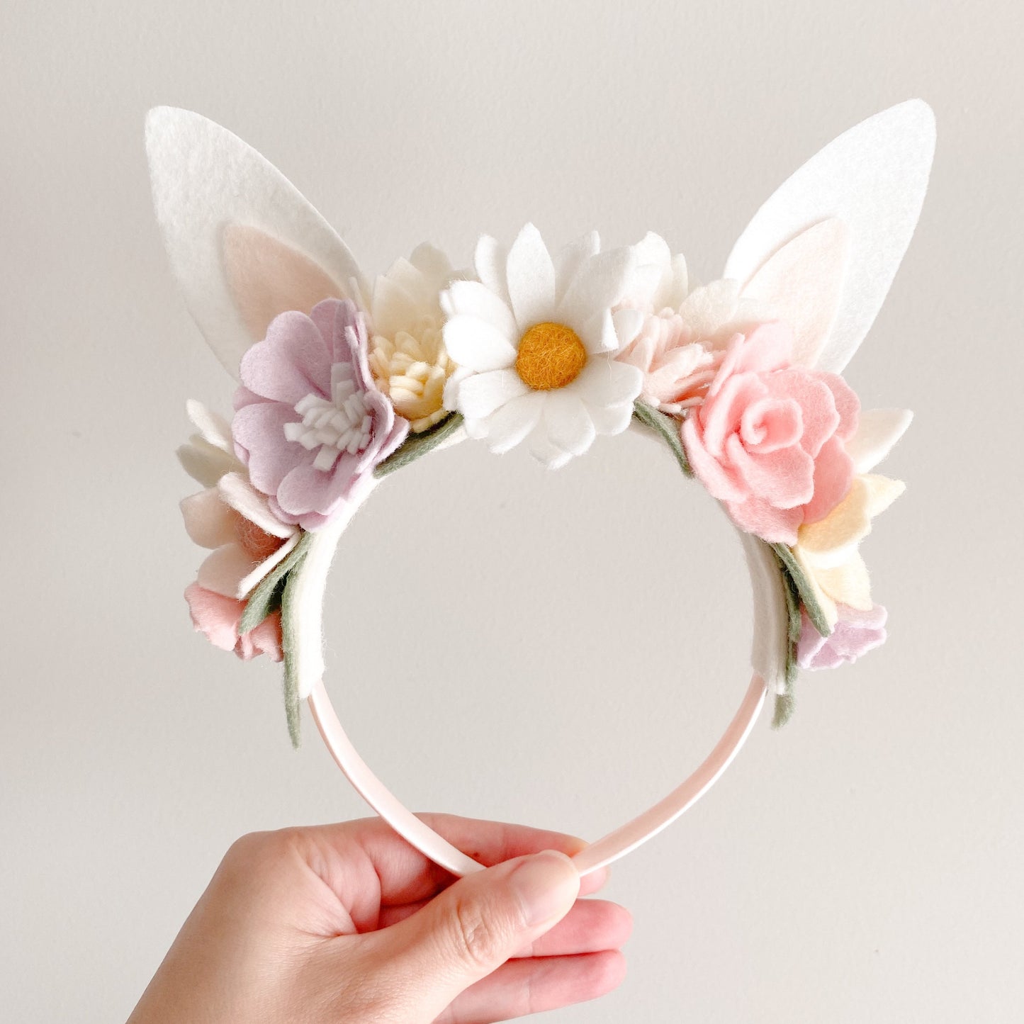 Pastel Bunny Ears Headband