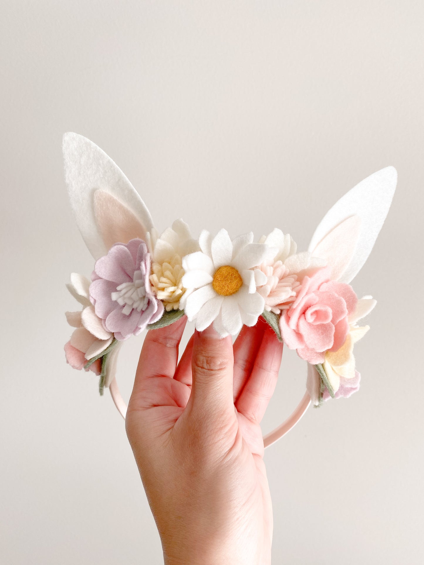 Pastel Bunny Ears Headband