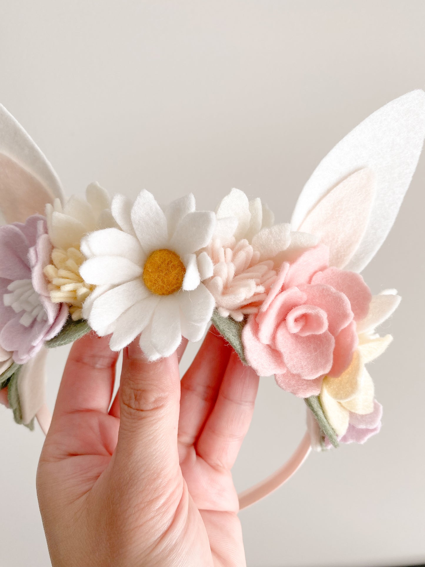 Pastel Bunny Ears Headband