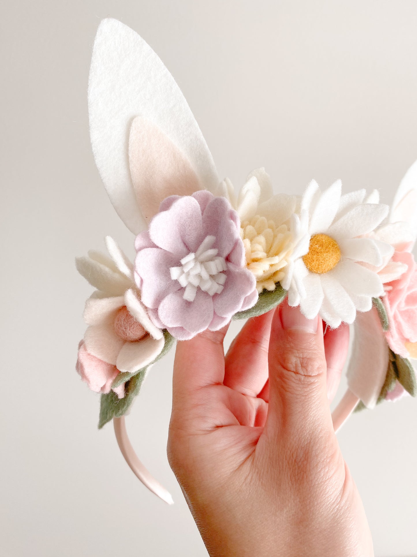 Pastel Bunny Ears Headband