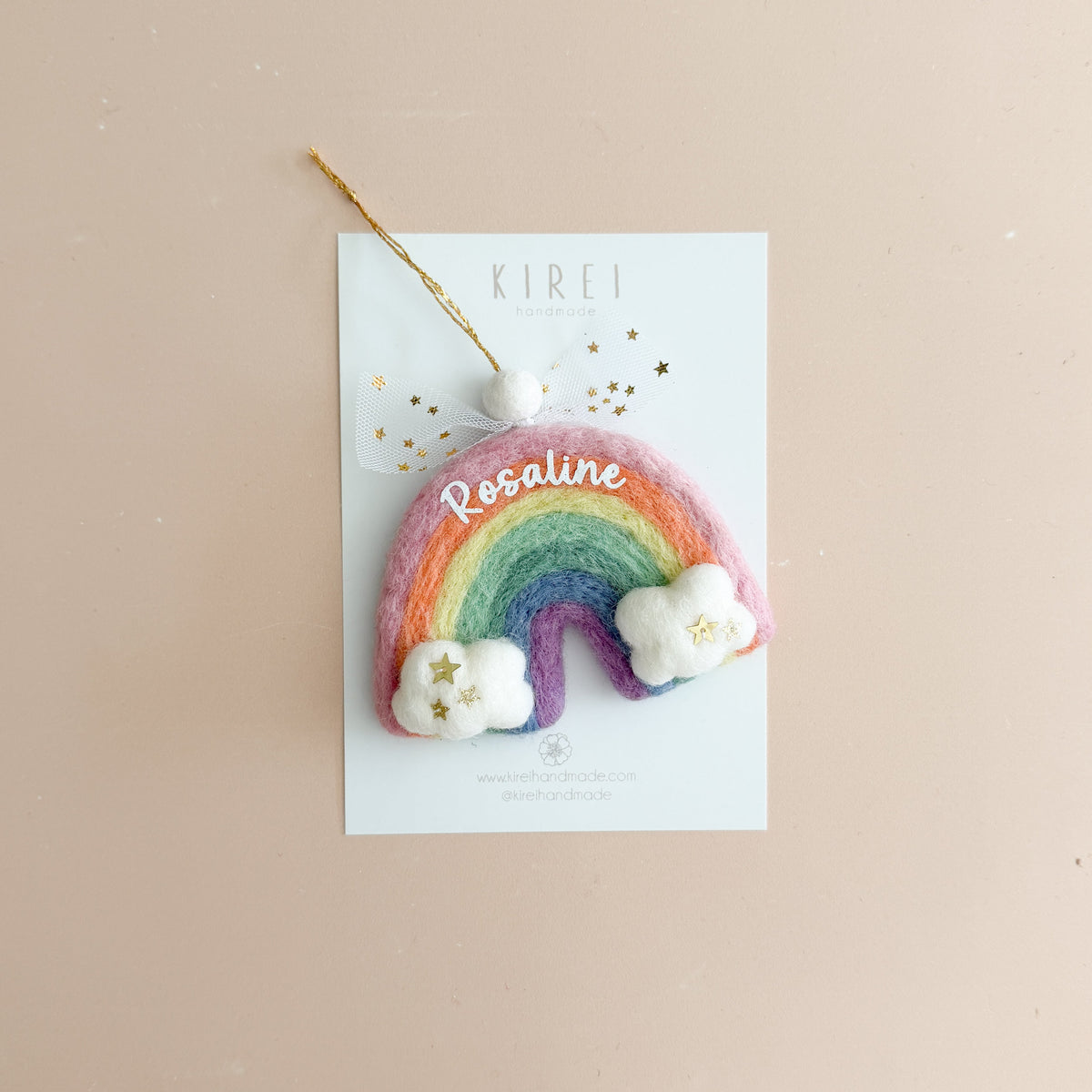 Christmas Ornament - Rainbow | Personalisation