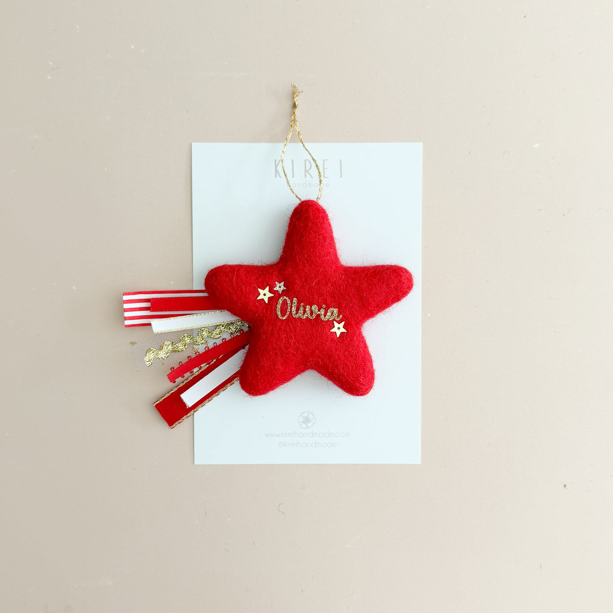 Christmas Ornament - Christmas Wishing Star | Personalisation