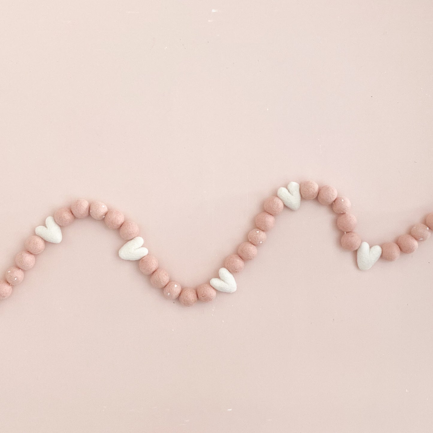 Simple Heart Garland