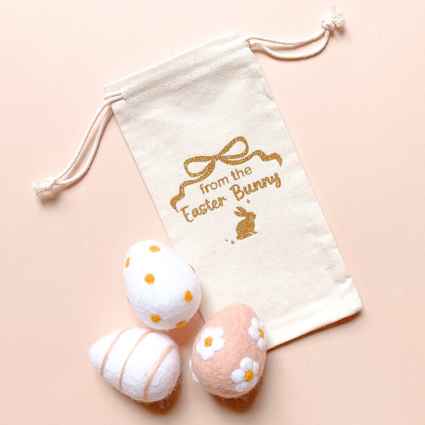 Felt Easter Eggs (Set of 3)