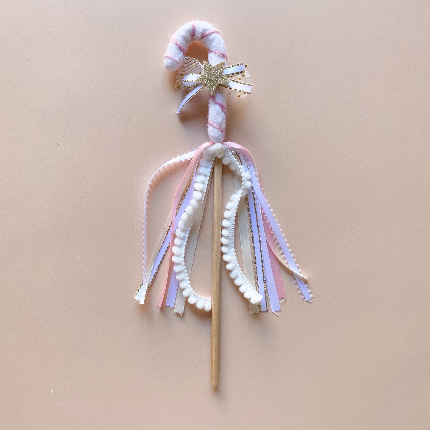 Candy Cane Wand - Pink