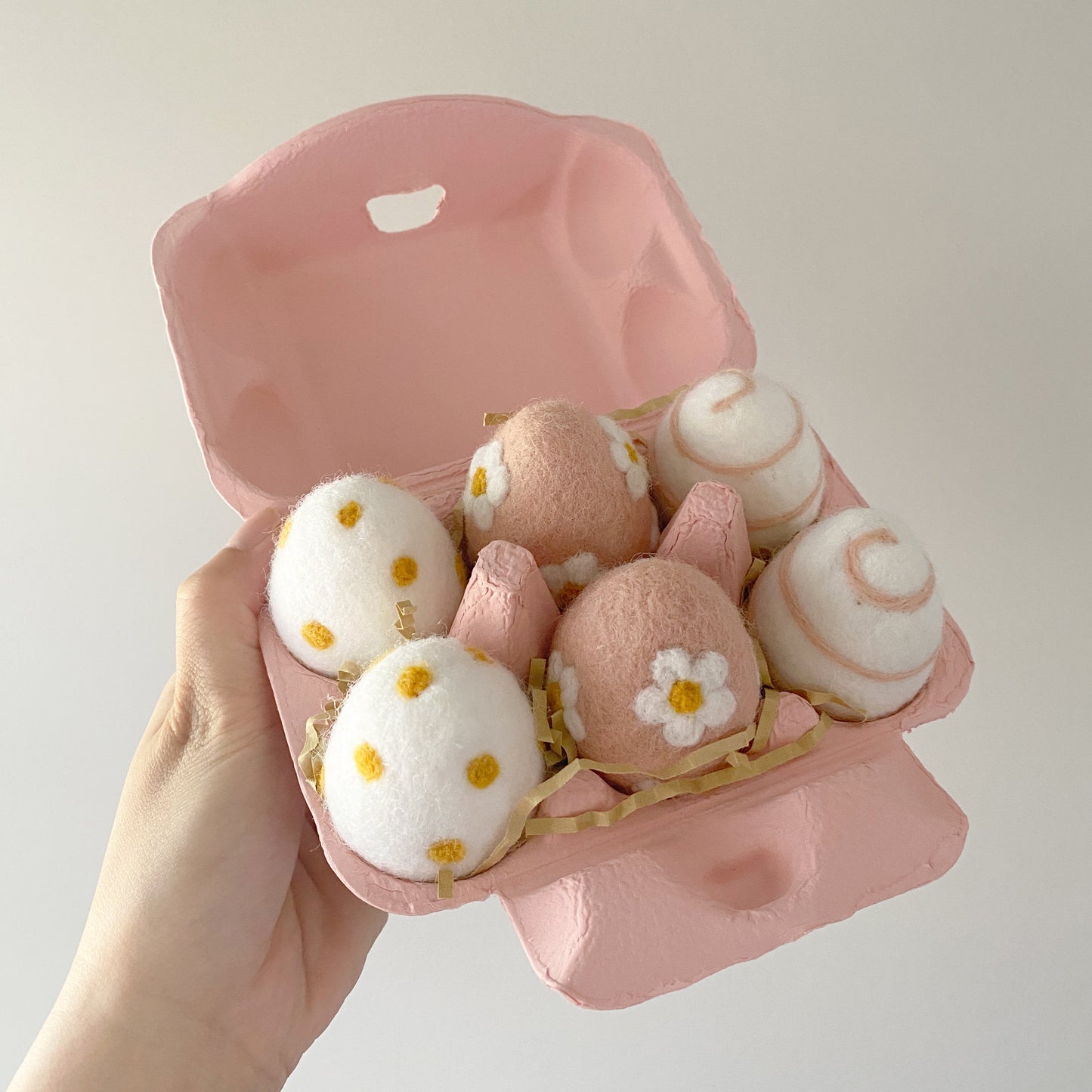 BUNDLE Felt Easter Eggs (Set of 6) | Personalisation
