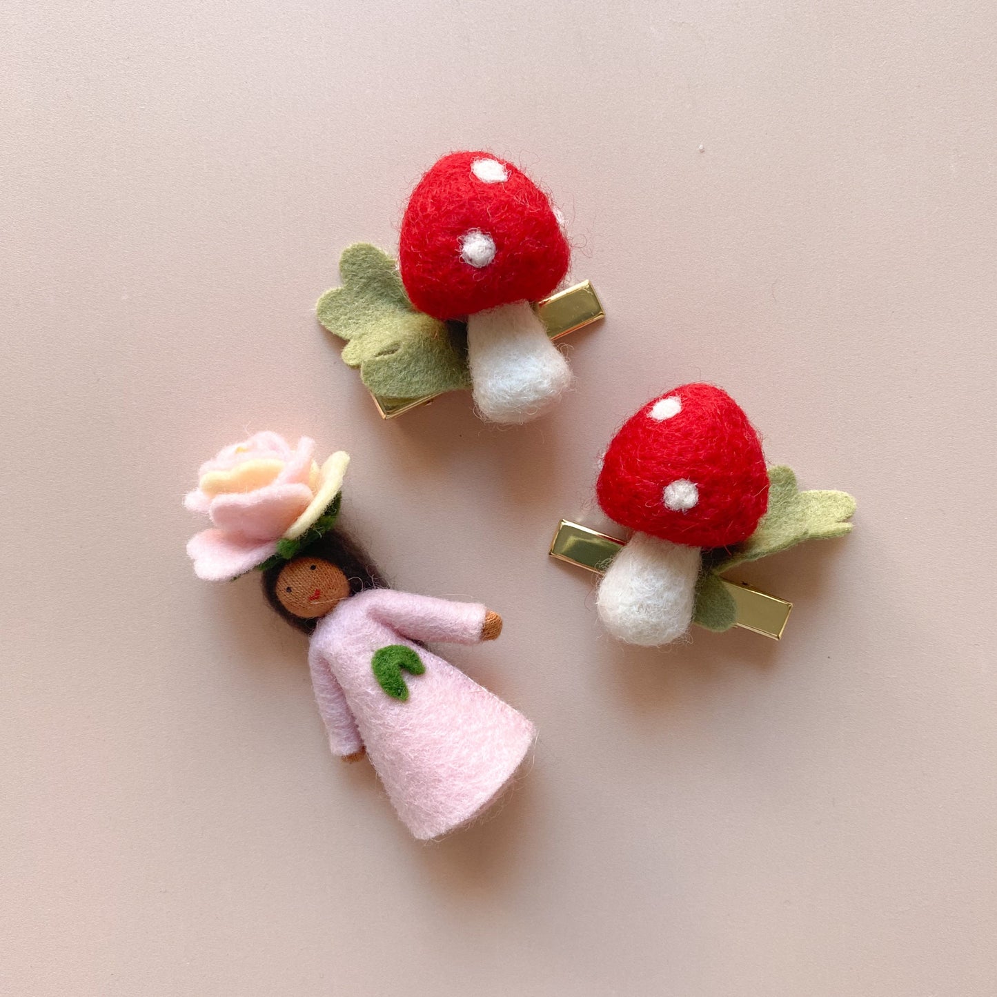 Mushroom Clips (Set of 2)