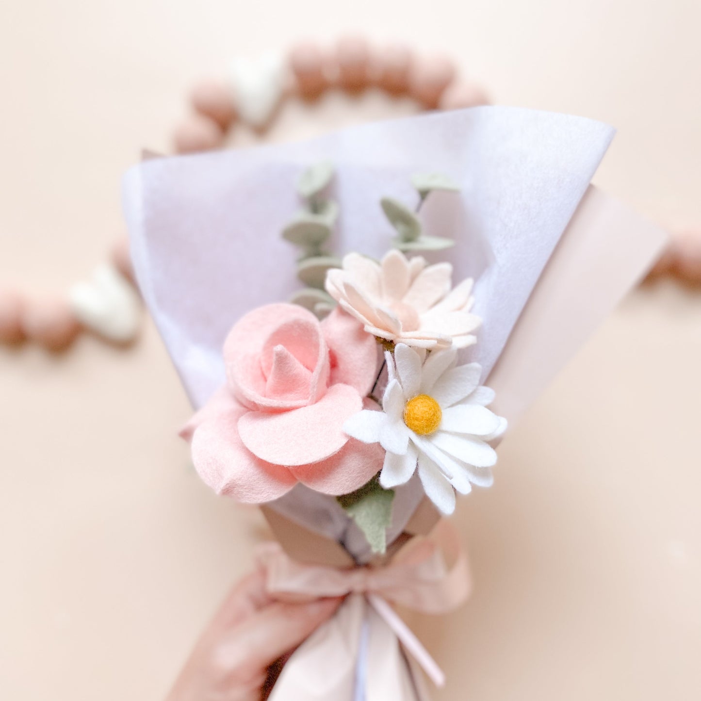 Everlasting Felt Flower Bouquet