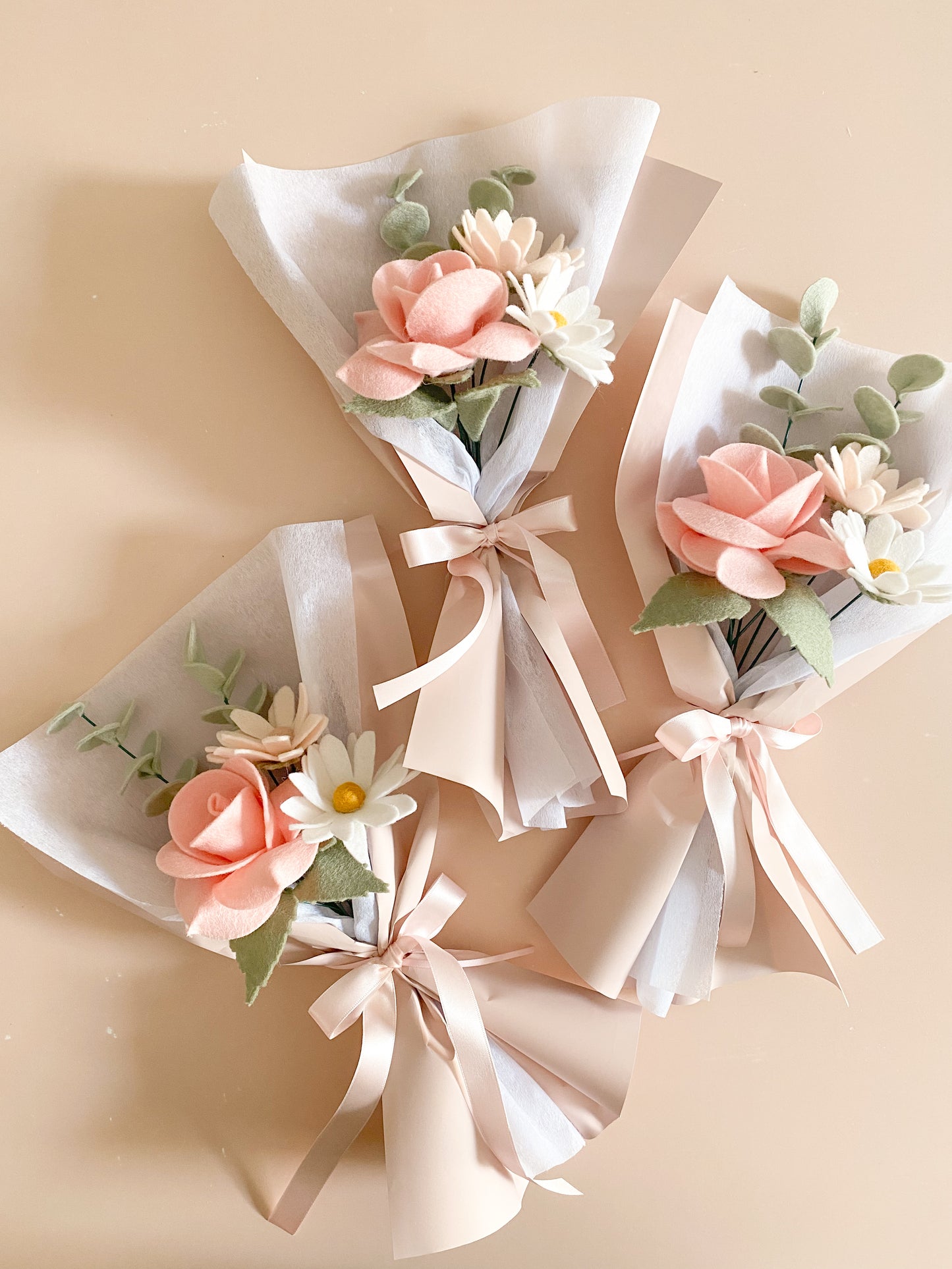 Everlasting Felt Flower Bouquet