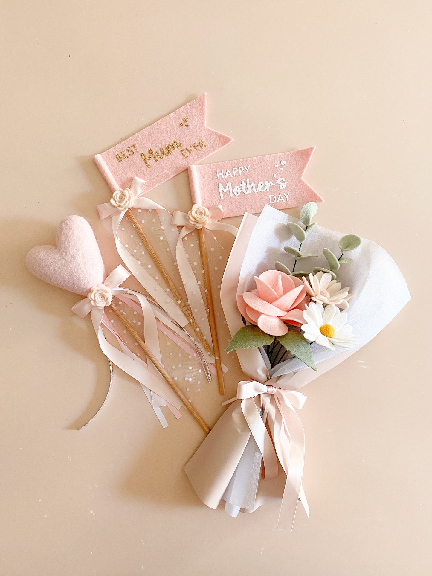 Mother's Day Flag Wand
