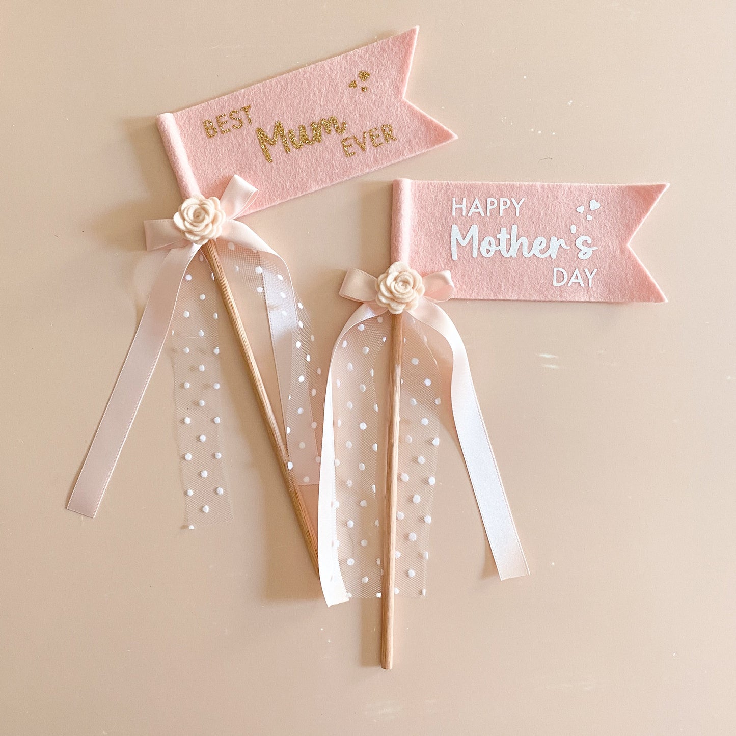 Mother's Day Flag Wand