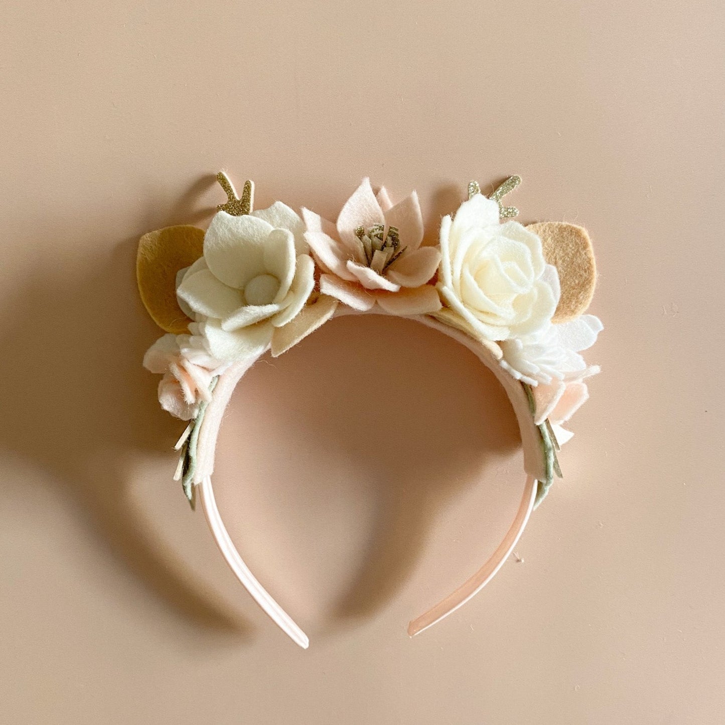 Neutral Reindeer Headband