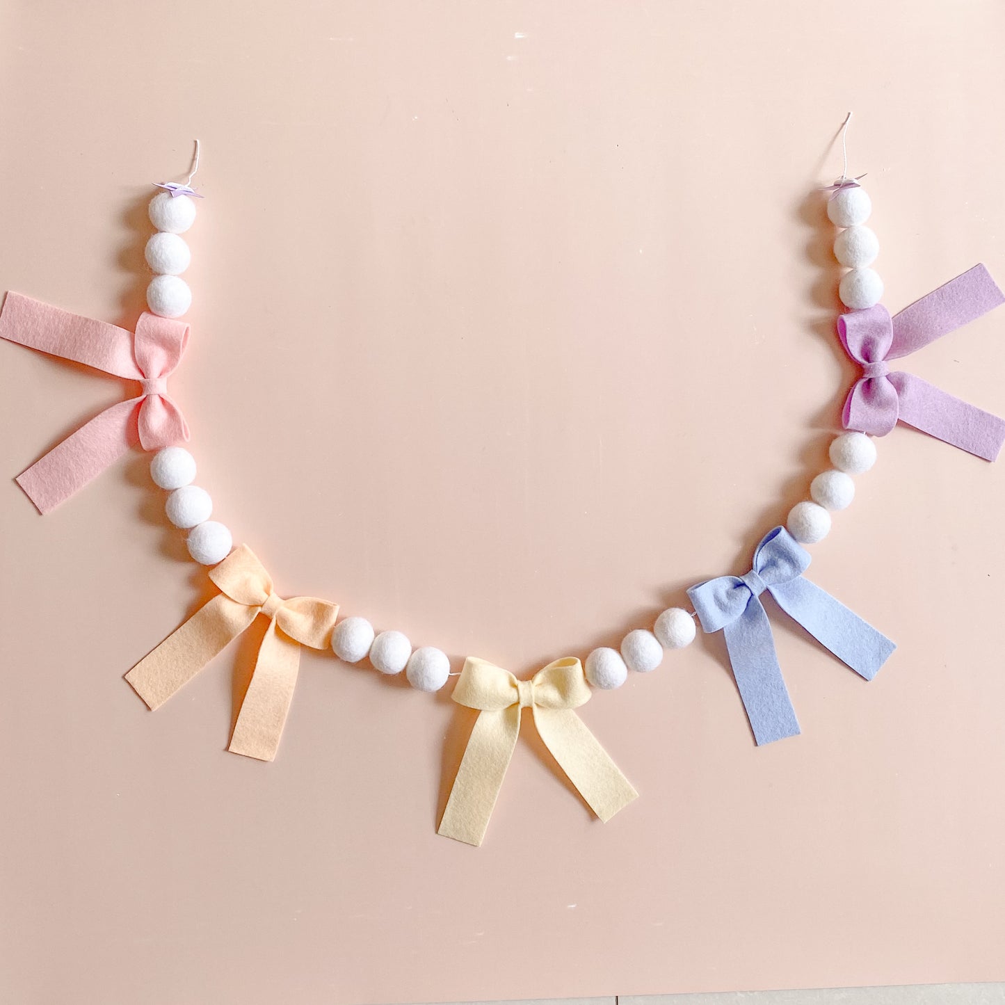 Bow Garland - Pastel