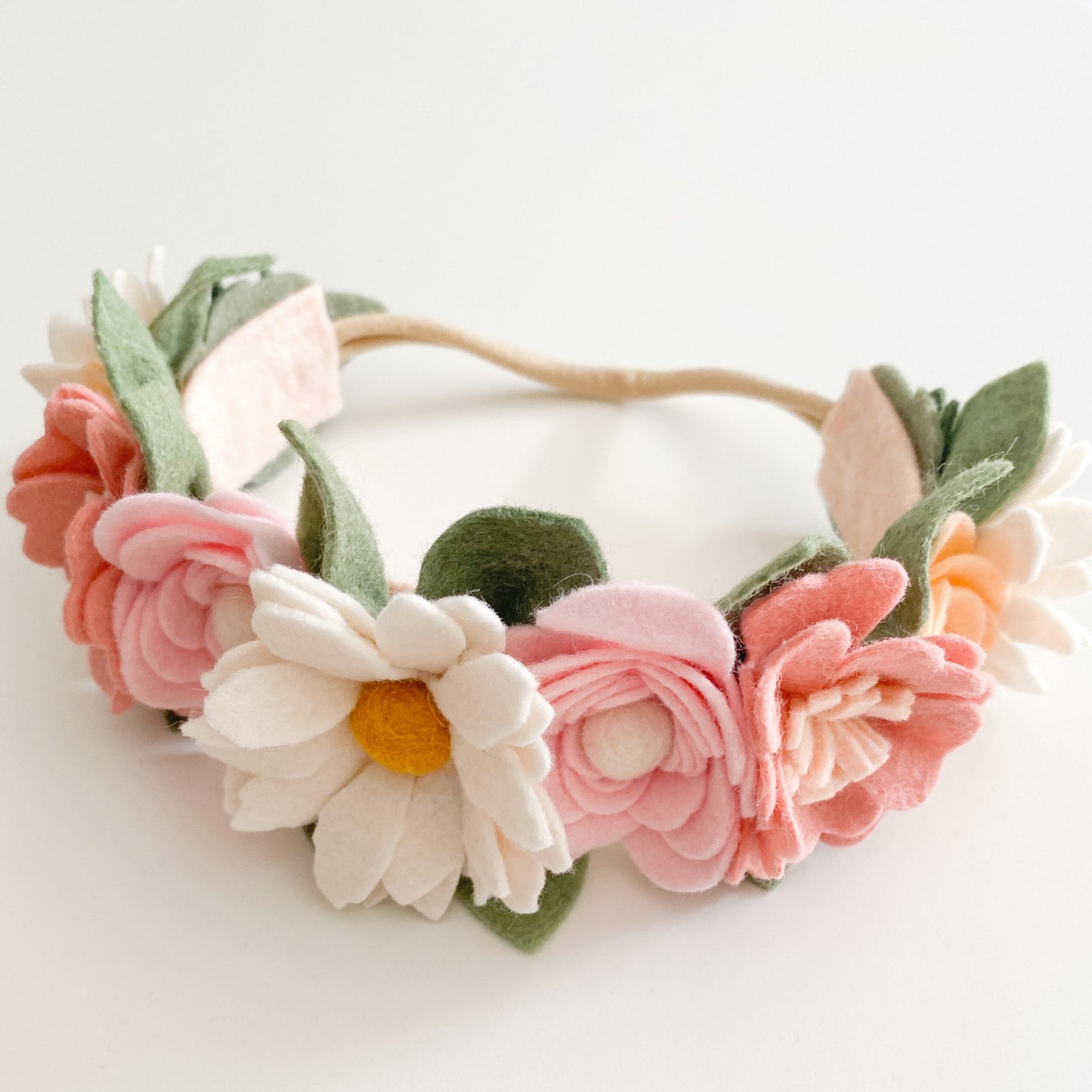 Spring Daisy Flower Crown