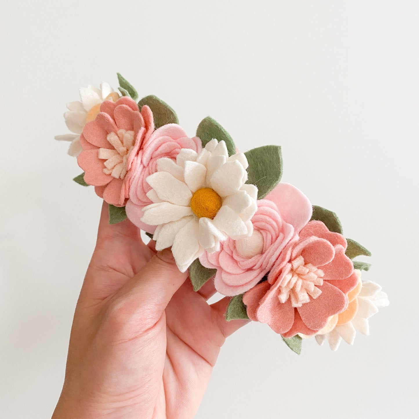 Spring Daisy Flower Crown