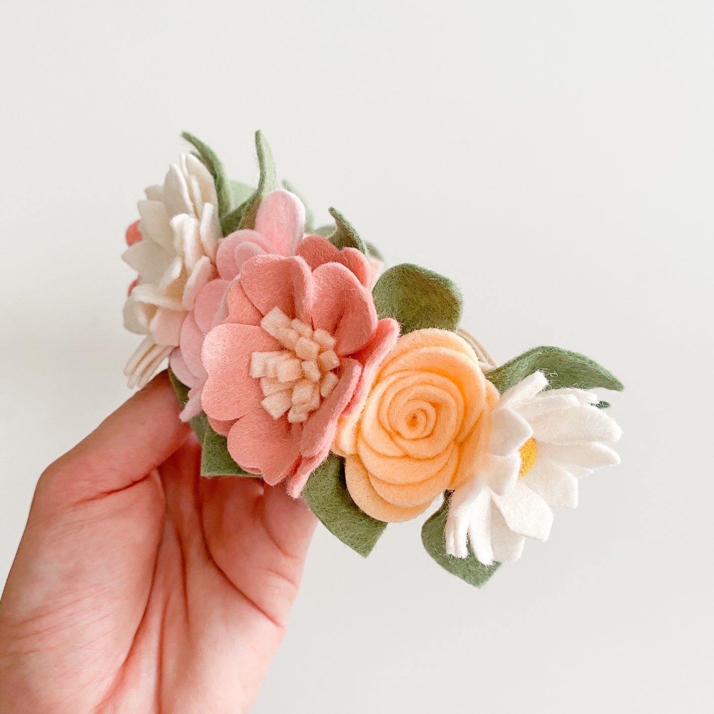 Spring Daisy Flower Crown