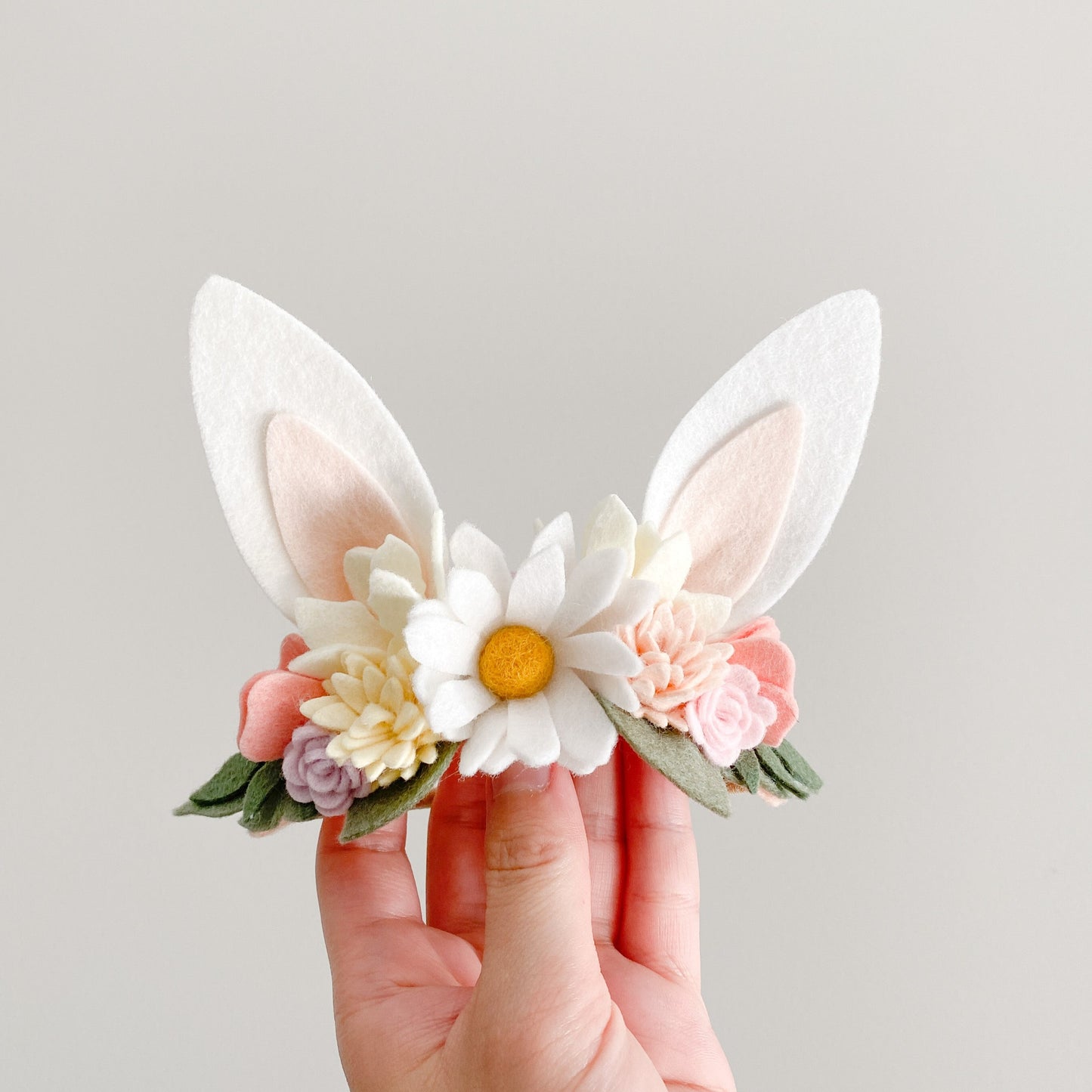 Pastel Bunny Ears Nylon Headband