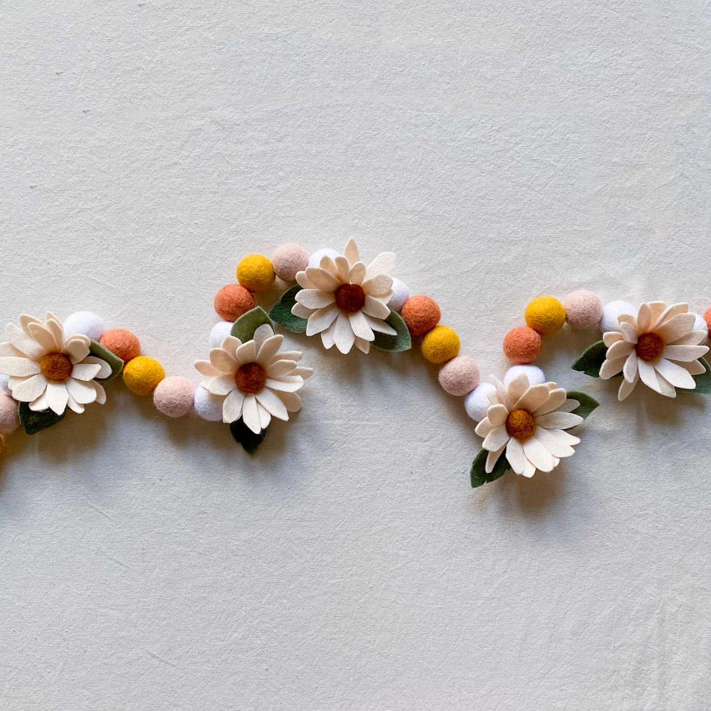 Harvest Daisy Flower Garland