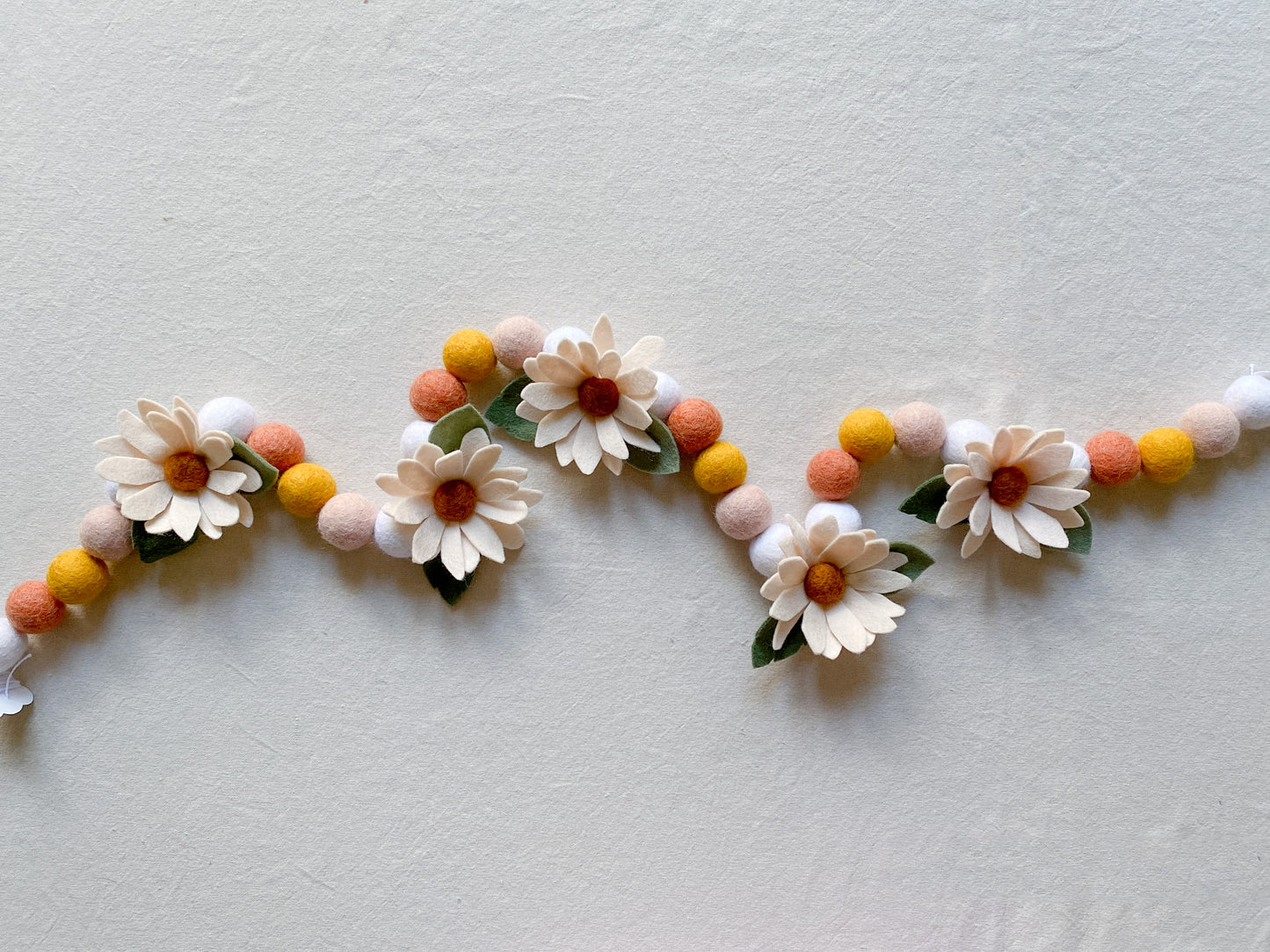 Harvest Daisy Flower Garland