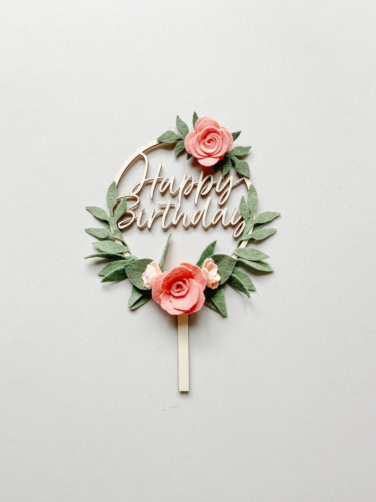 Rose Cake Topper