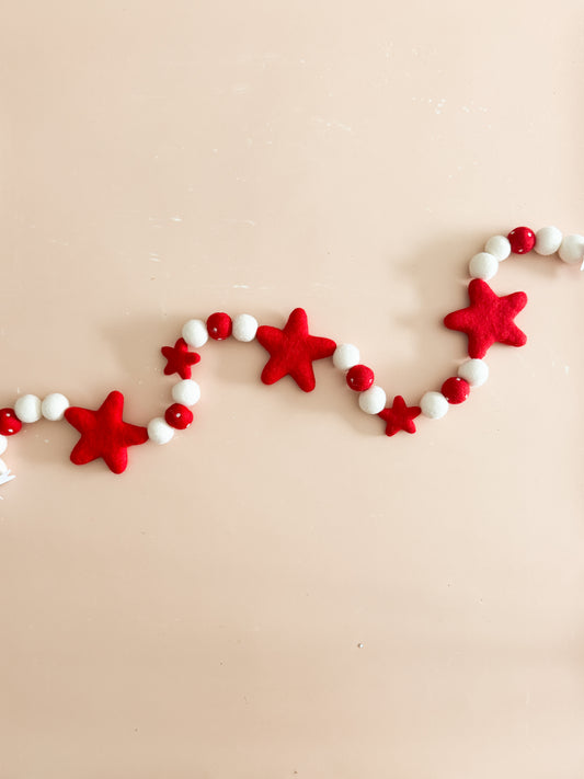 Christmas Star Garland