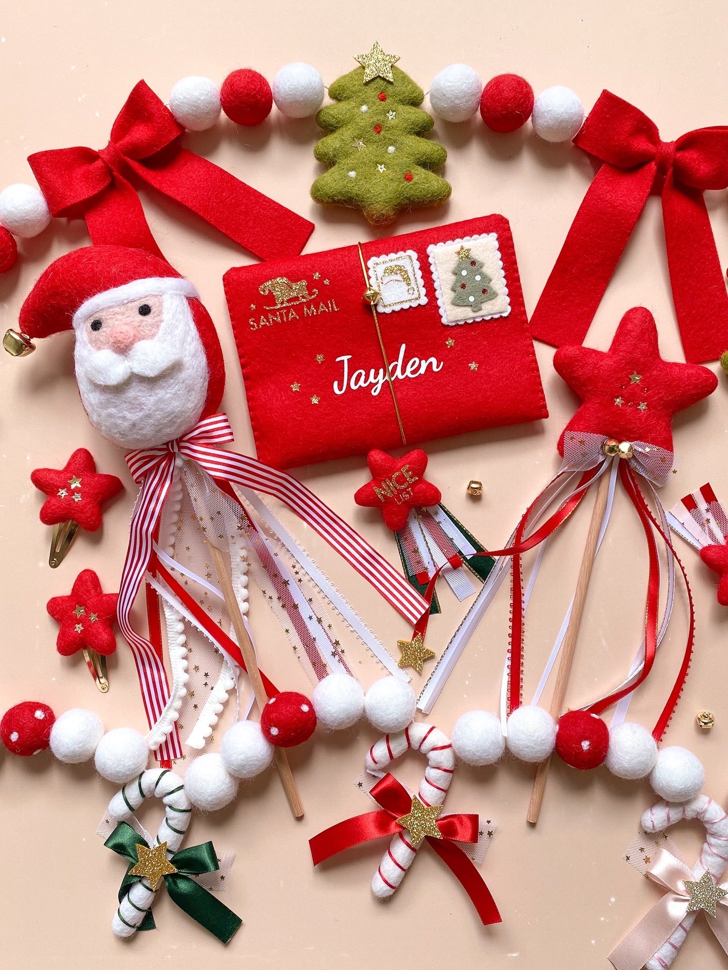 Personalised Nice List Notecard + Magical Envelope From Santa