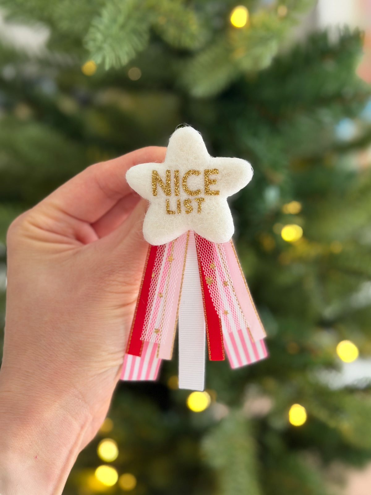 Santa's Nice List Badge | 3 Options