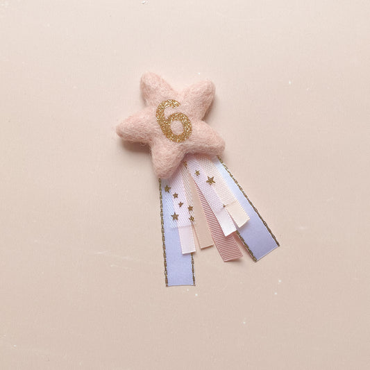 Fairy Star Birthday Badge