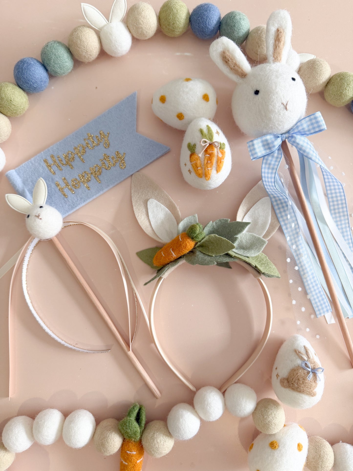 Carrot Bunny Ears Headband