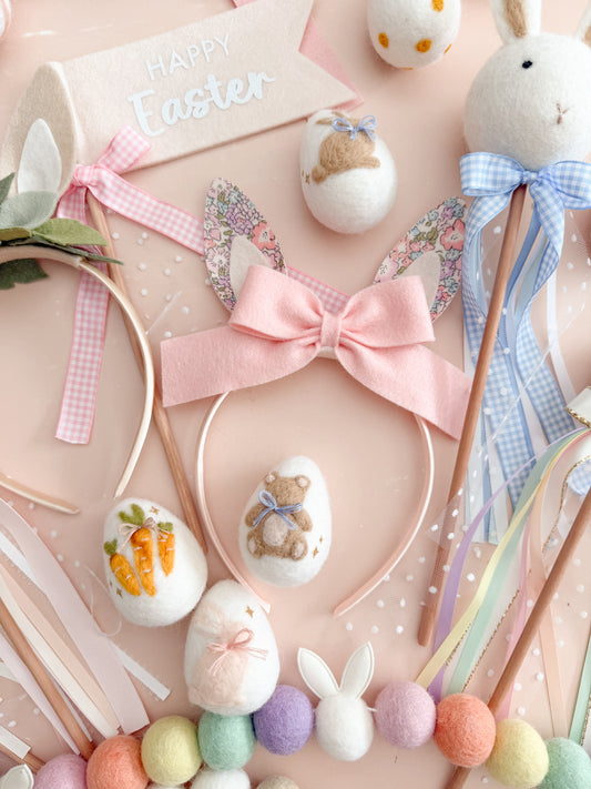 Bow Bunny Ears Headband