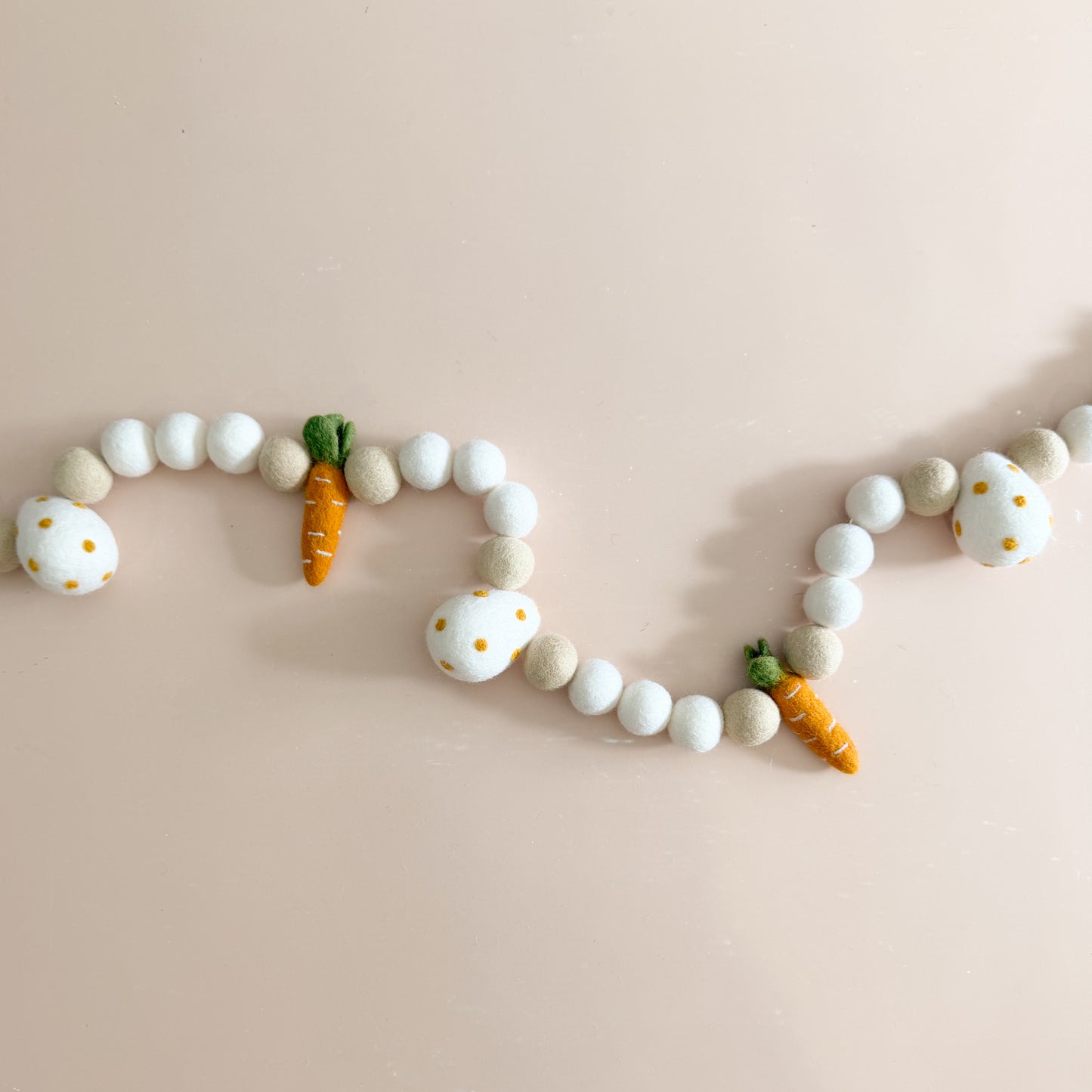 Easter Egg and Carrot Garland