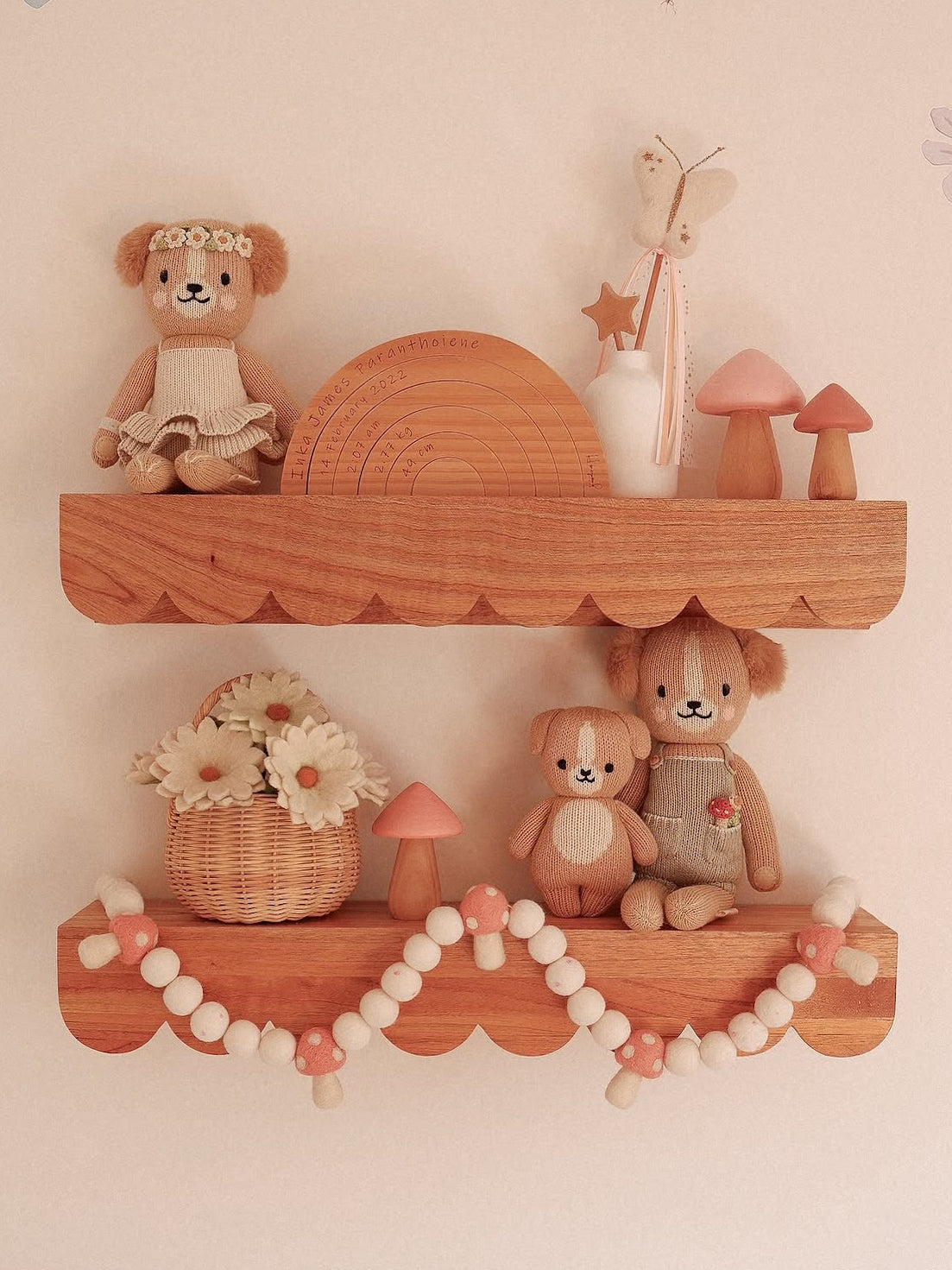 Fairy Mushroom Garland