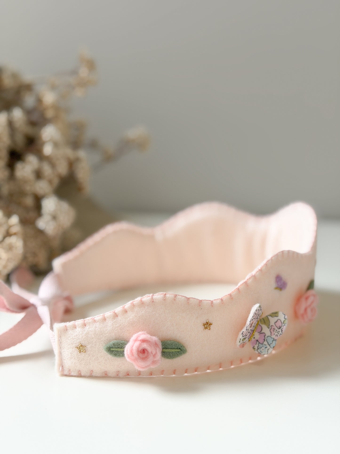 Personalised Birthday Crown - Secret Garden