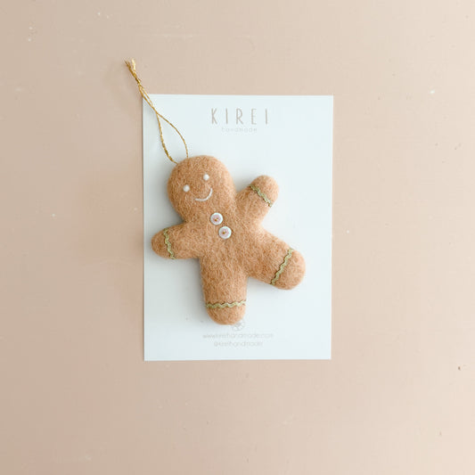 Christmas Ornament - Gingerbread Kid | Personalisation