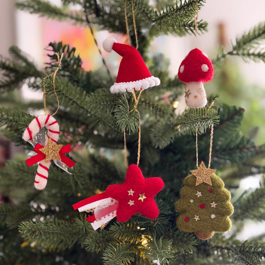 Christmas Ornament - Mini Ornaments (Set of 5)