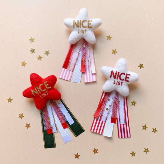 star shaped with nice list lettering brooch/pin/badge