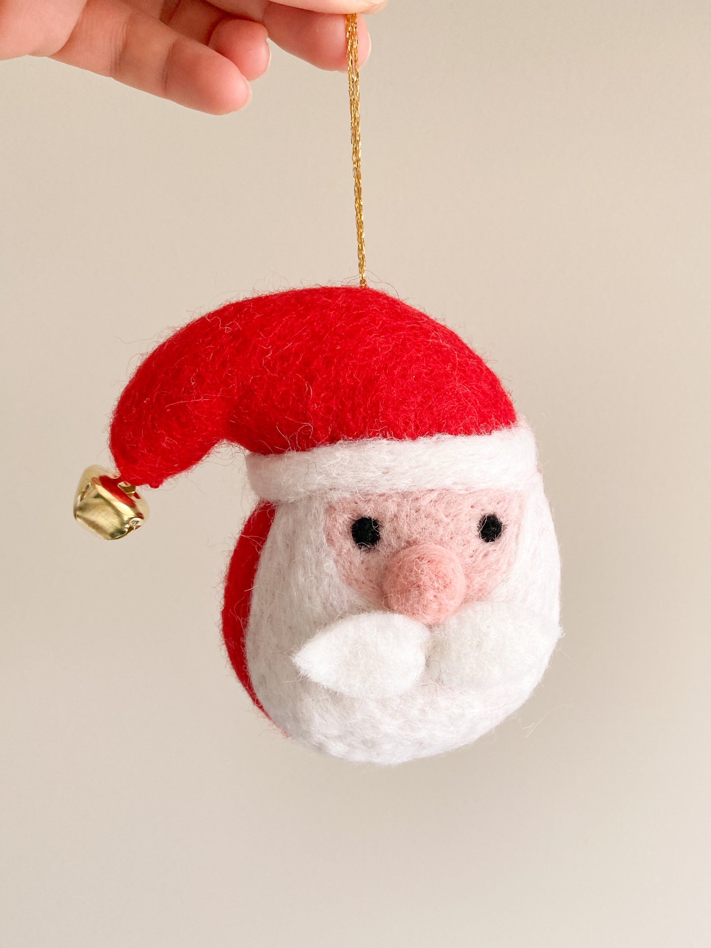 Christmas Ornament - Red Santa | Personalisation