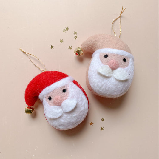 Christmas Ornament - Santa | Personalisation | 2 Options