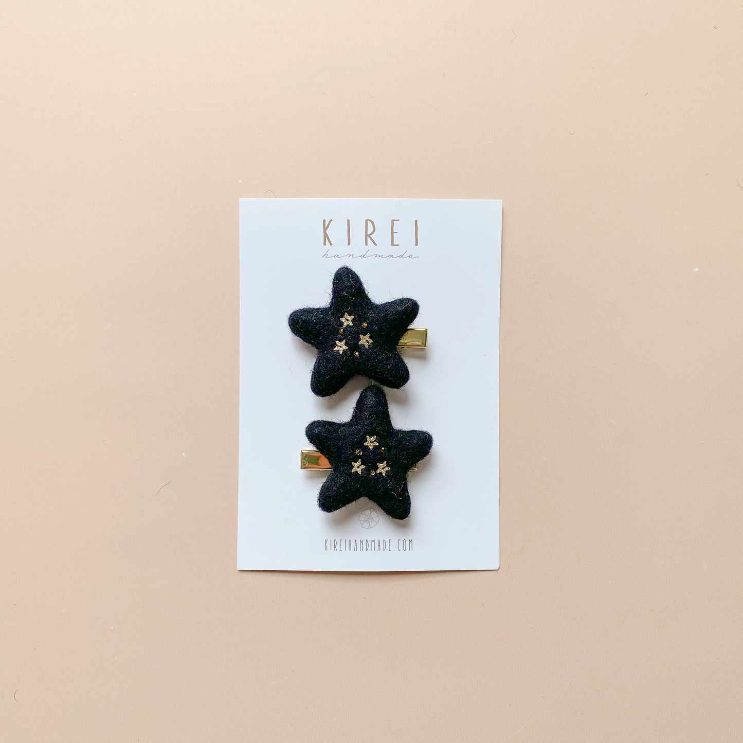 Halloween Star Hair Clips (Set of 2)