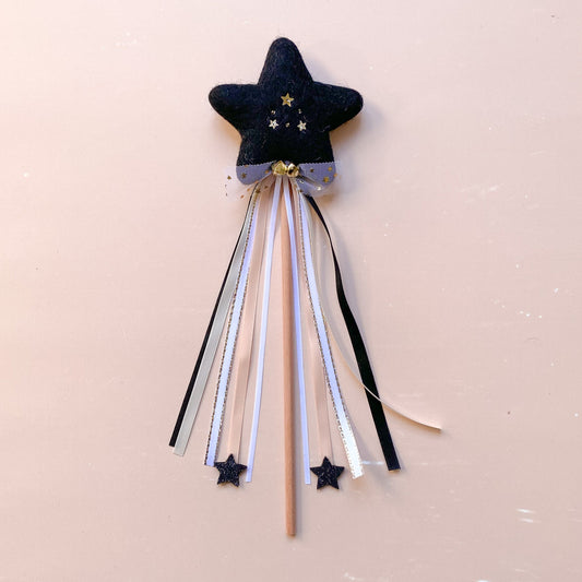 halloween black star wand