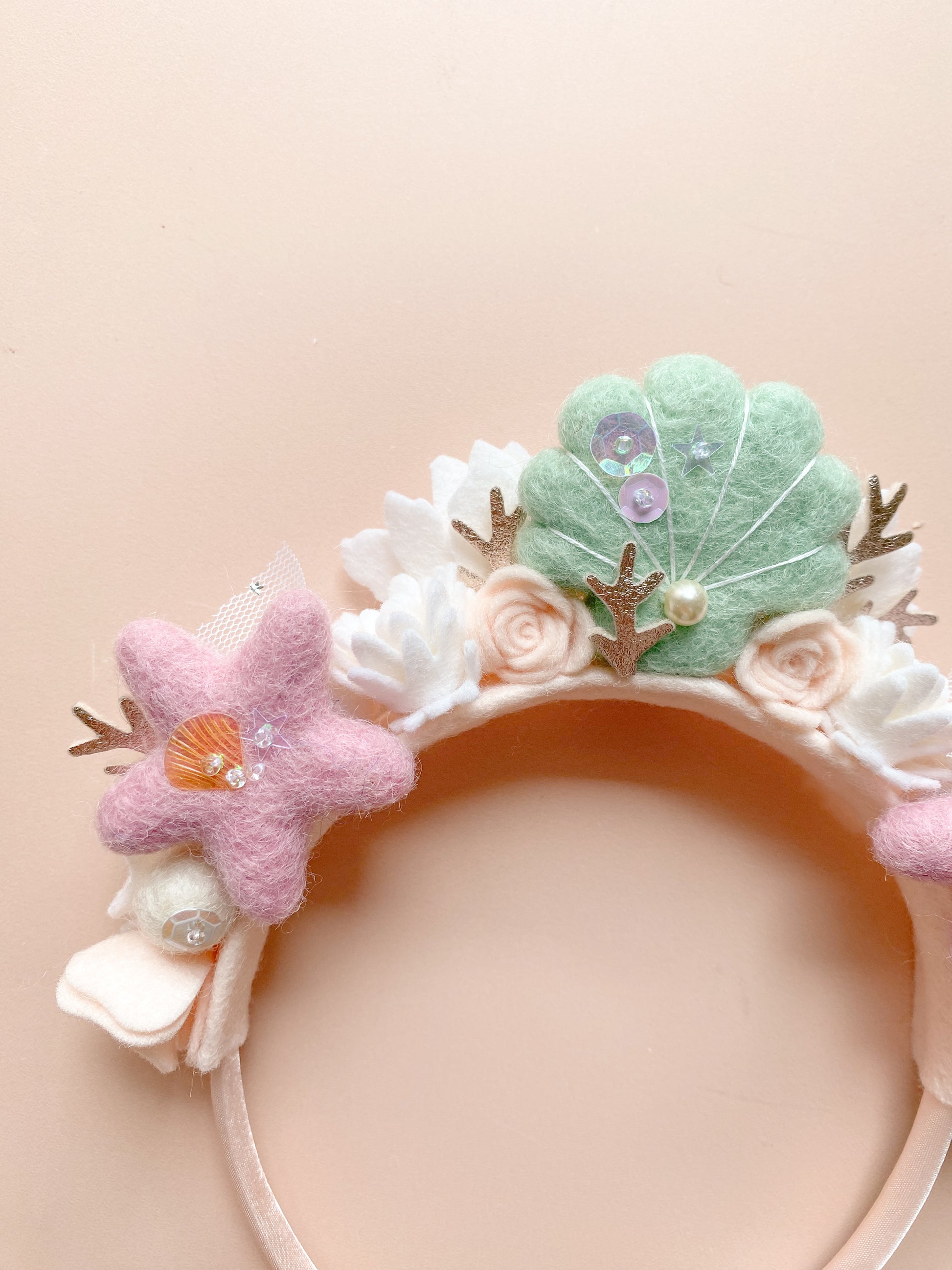 handmade mermaid headband