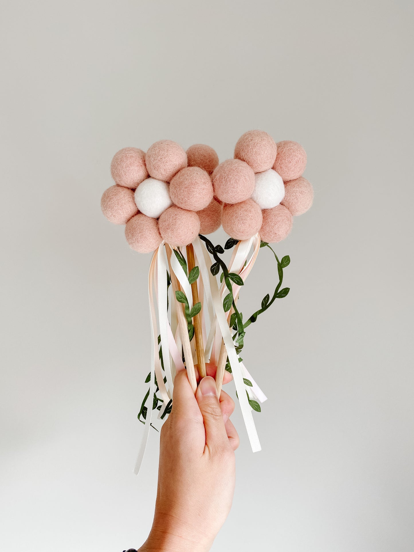 Daisy Flower Wand - Pink