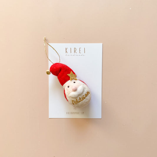 Personalised Christmas Ornament - Santa Claus